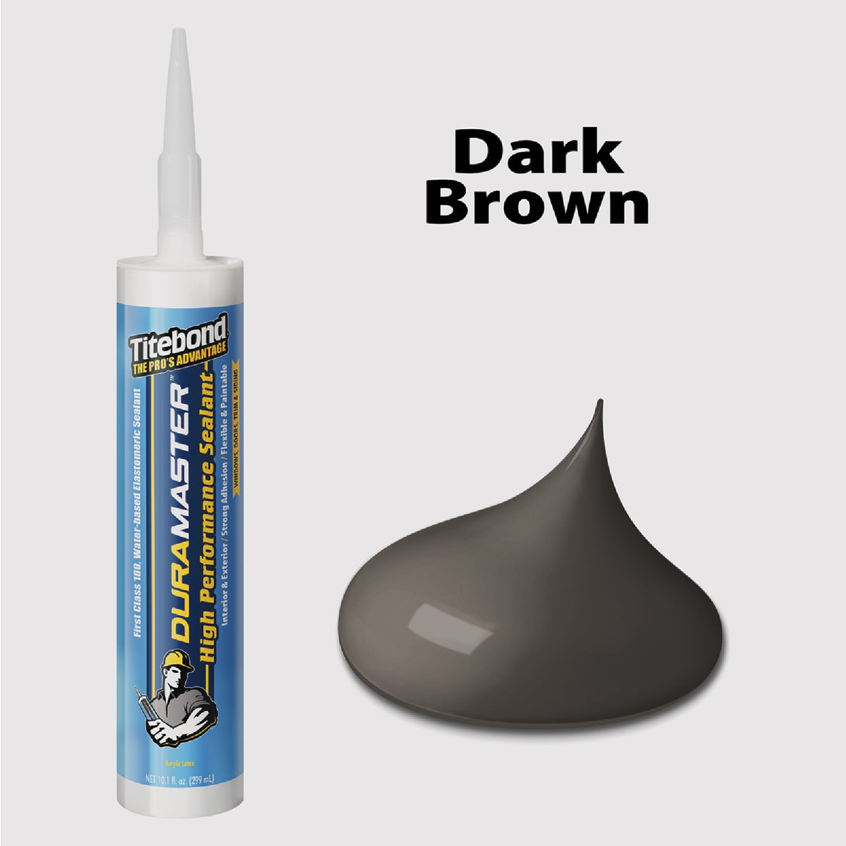 Titebond DuraMaster Sealant 10.1 Oz. Cartridge, Dark Brown