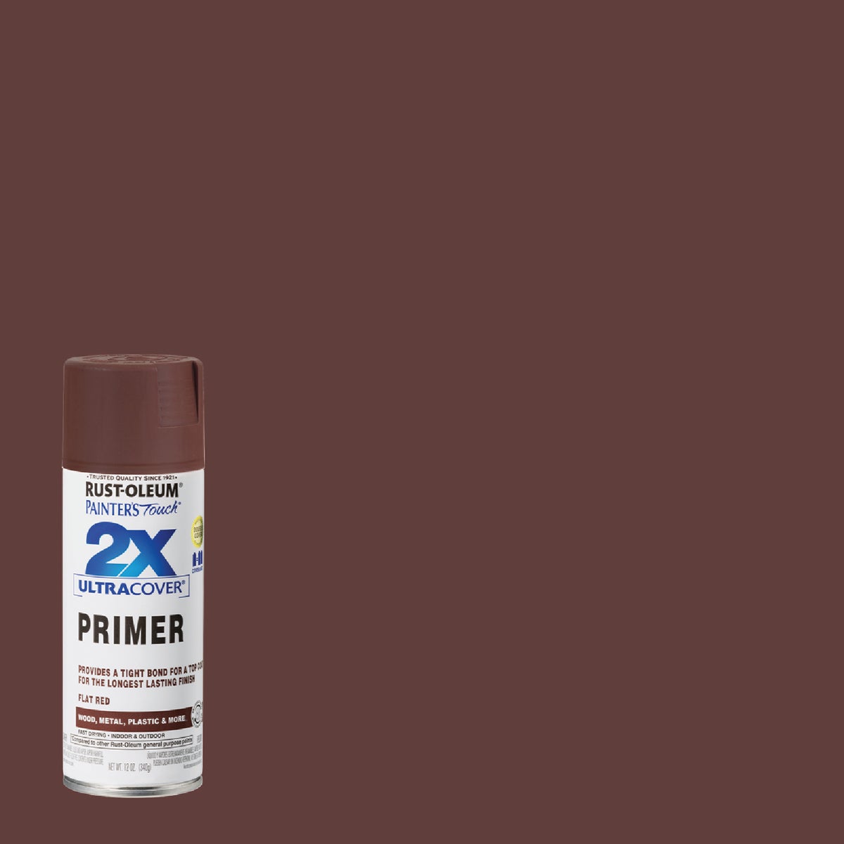 Rust-Oleum Painter's Touch 2X Ultra Cover Flat Red Spray Paint Primer