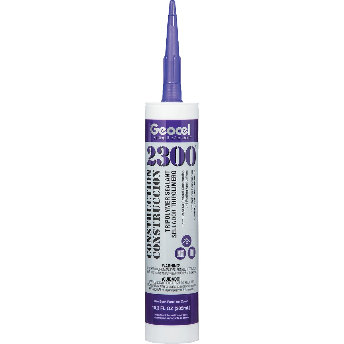 Geocel 2300 10.3 Oz. Terra Construction Tripolymer Sealant (Plastic Cartridge)