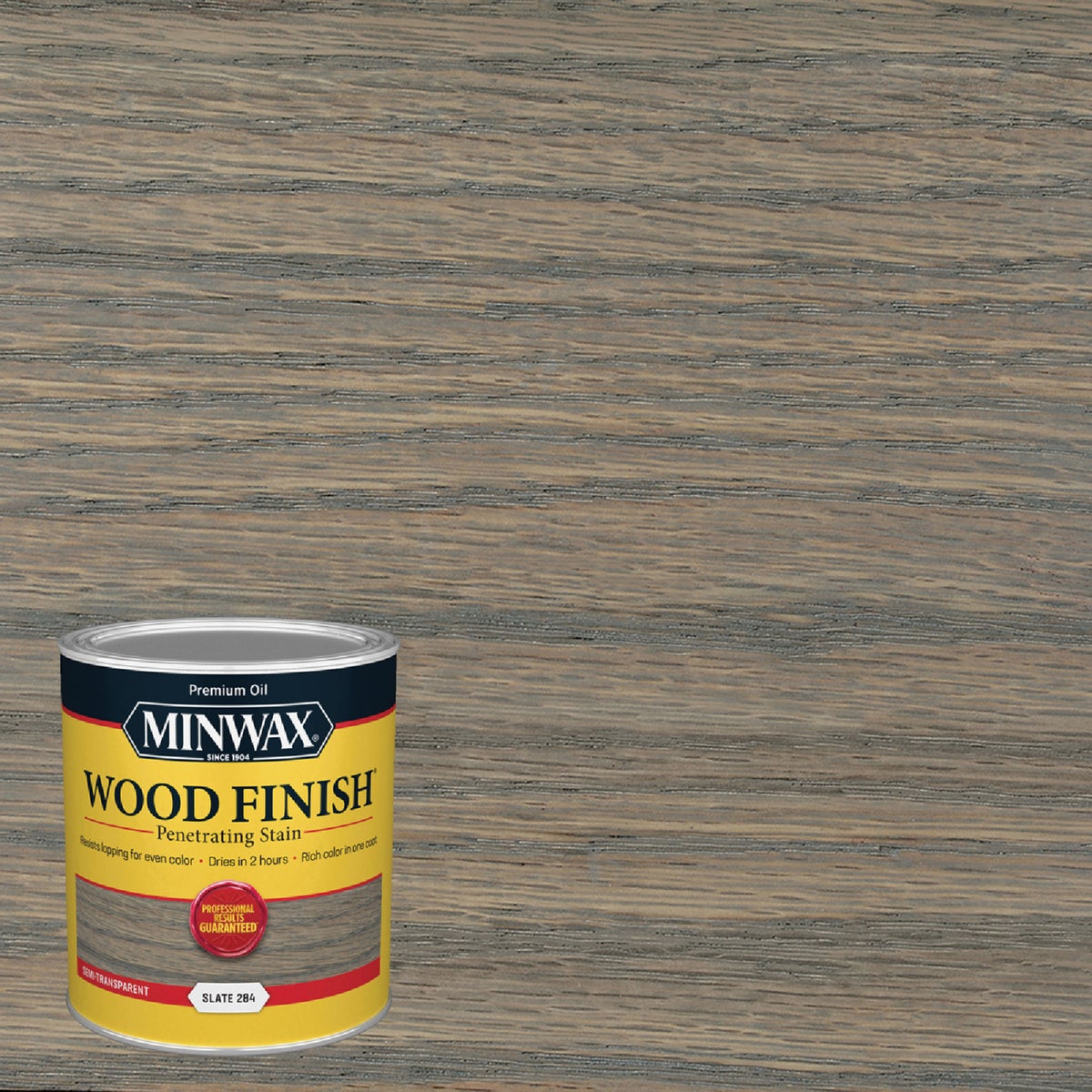 Minwax Penetrating Stain Wood Finish, Slate, 1 Qt.