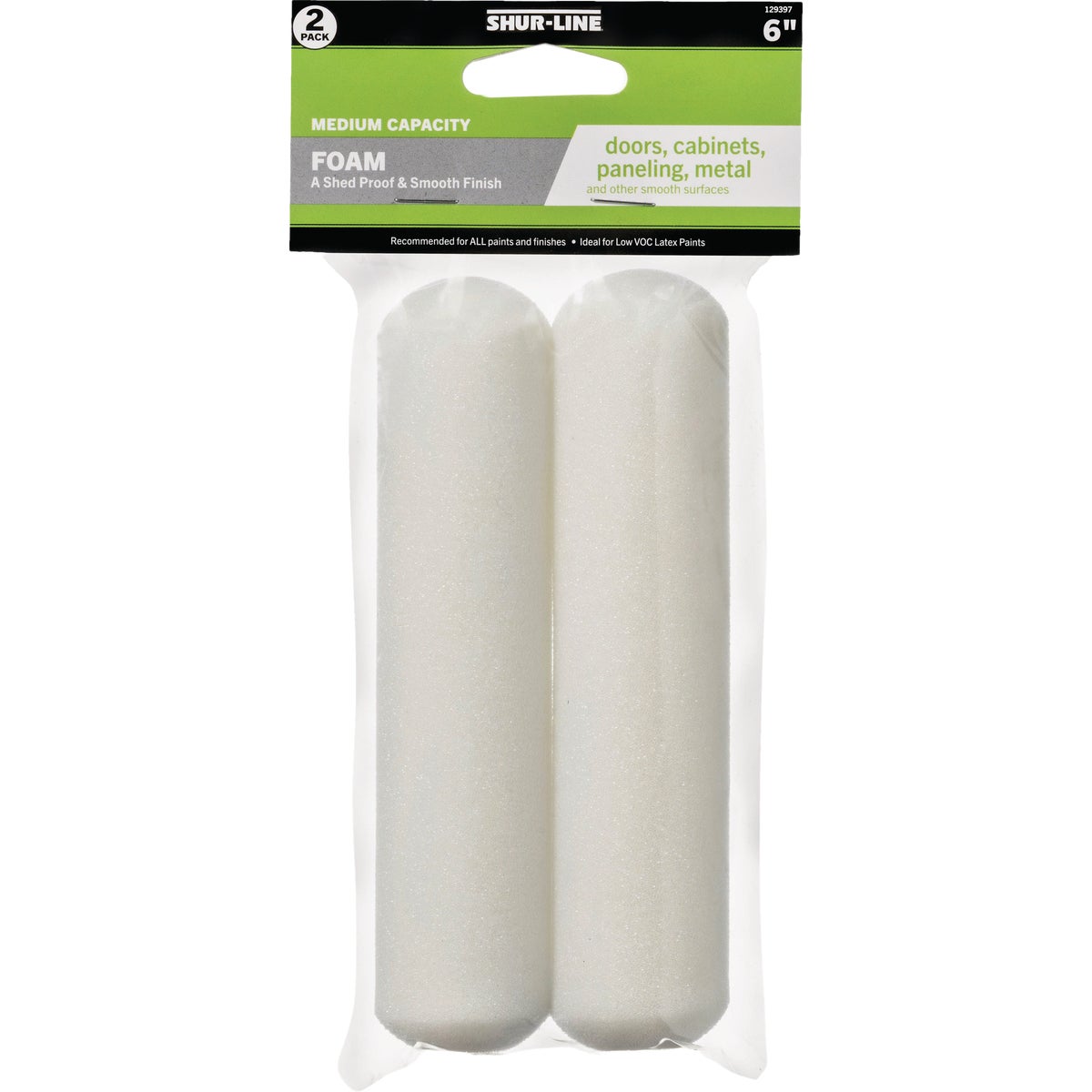 Shur-Line Best 6-1/2 In. x  In. Foam Roller Cover (2-Pack)