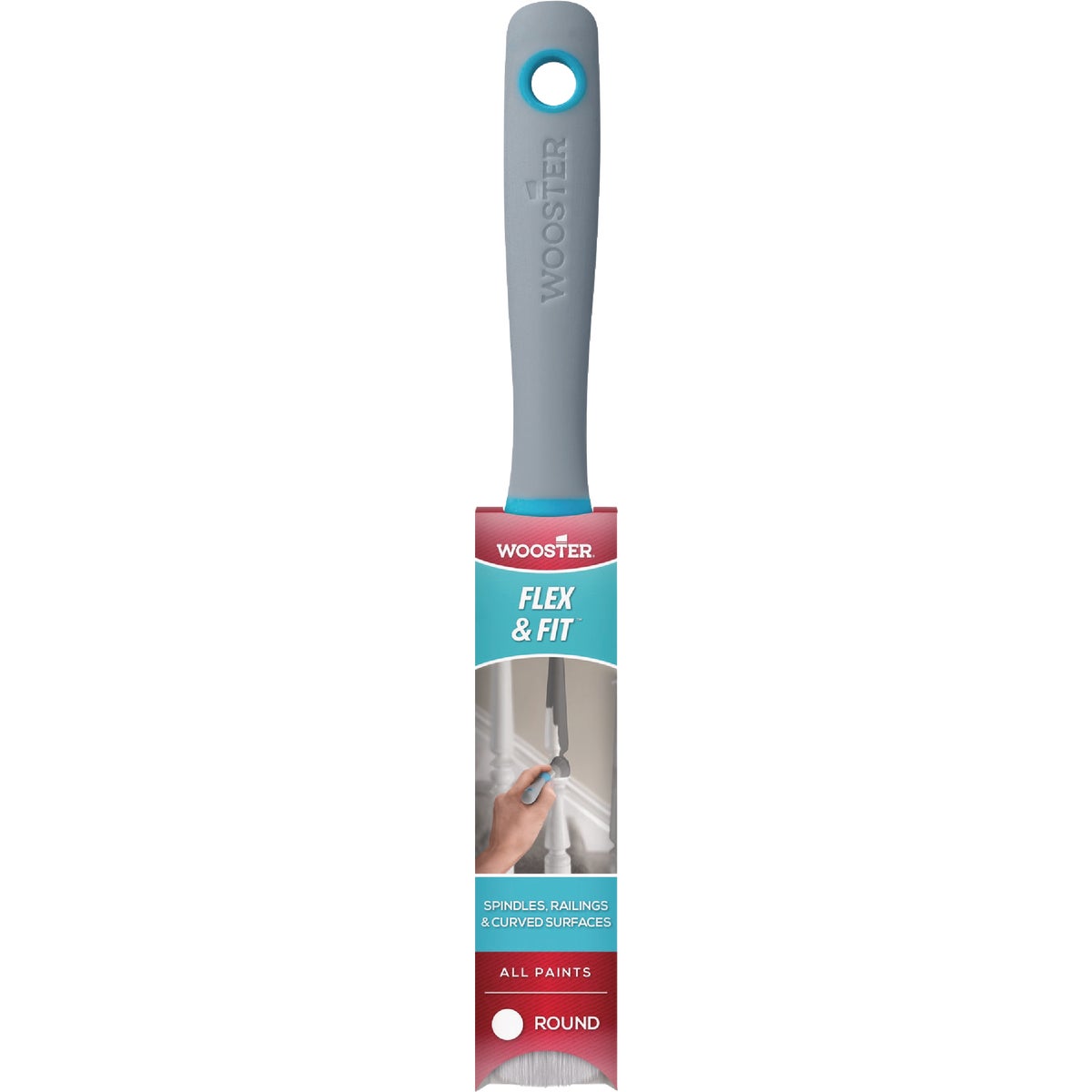 Wooster Flex & Fit Round Bristle Paint Brush