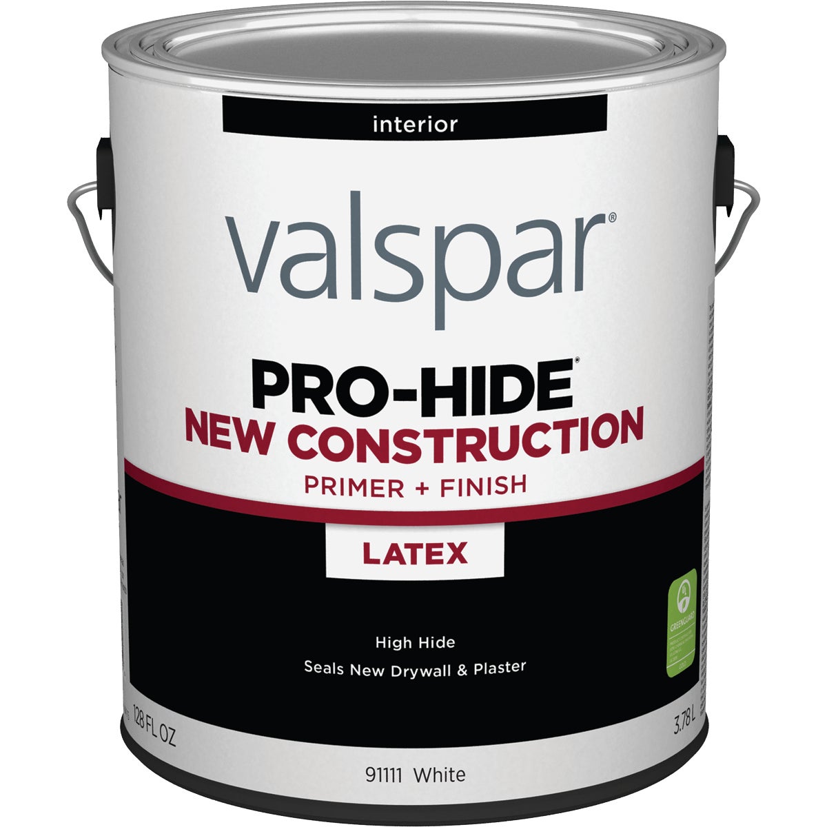 Valspar Pro-Hide Interior New Construction Primer, White, 1 Gal.