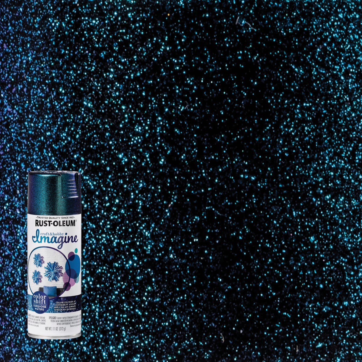 Rust-Oleum 11 Oz. Turquoise Waters Imagine Craft & Hobby Color Shift Spray Paint