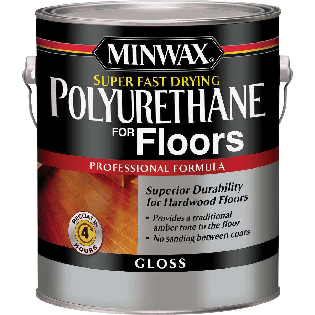 Minwax Gloss Super Fast-Drying Polyurethane For Floors, 1 Gal.