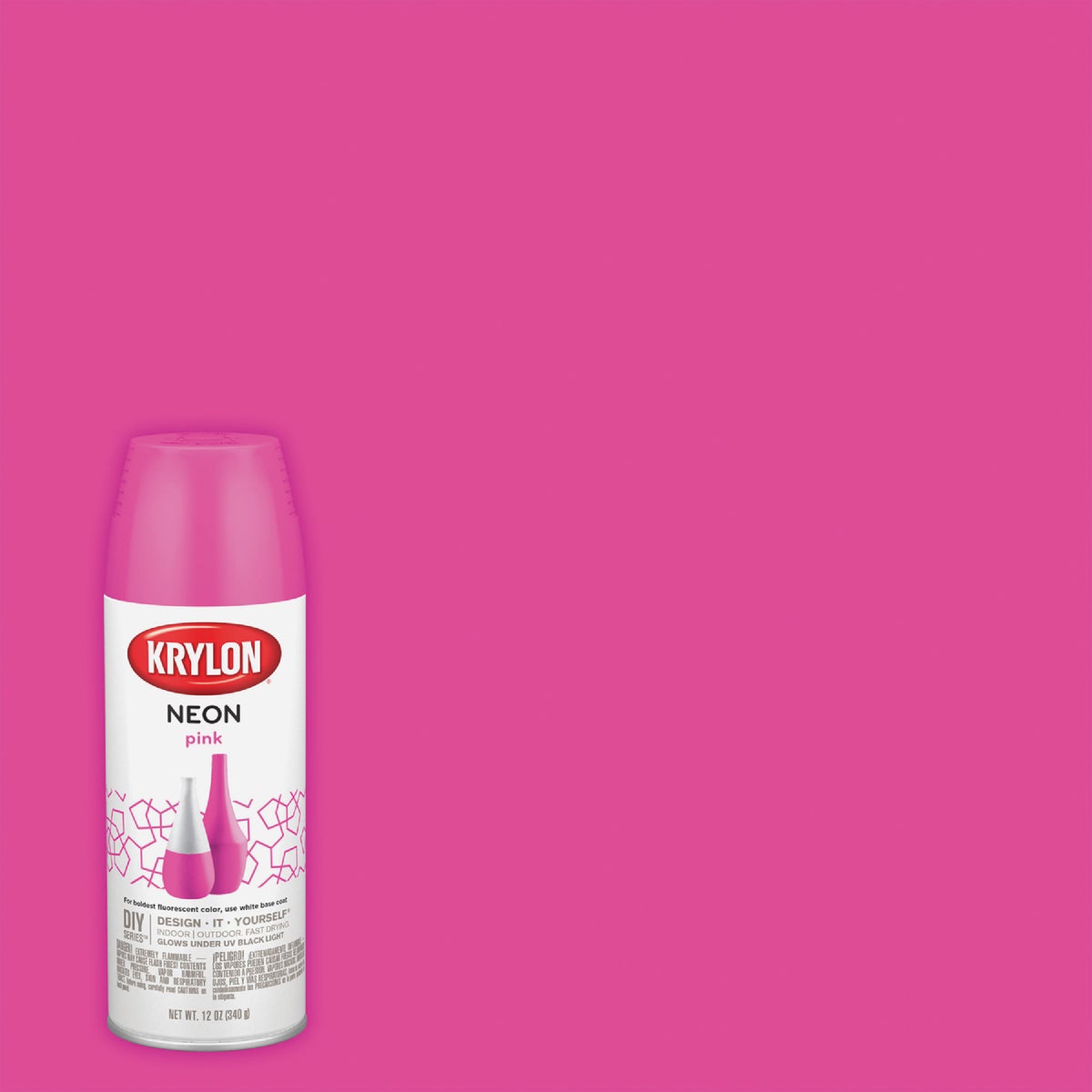 Krylon 12 Oz. Neon Pink Spray Paint