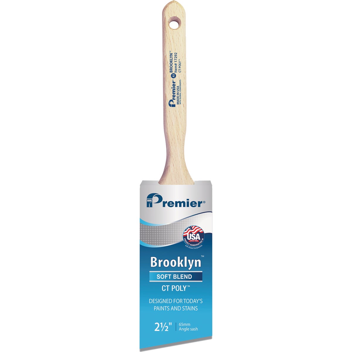 Premier Brooklyn 2-1/2 In. Angle Sash CT Paint Brush