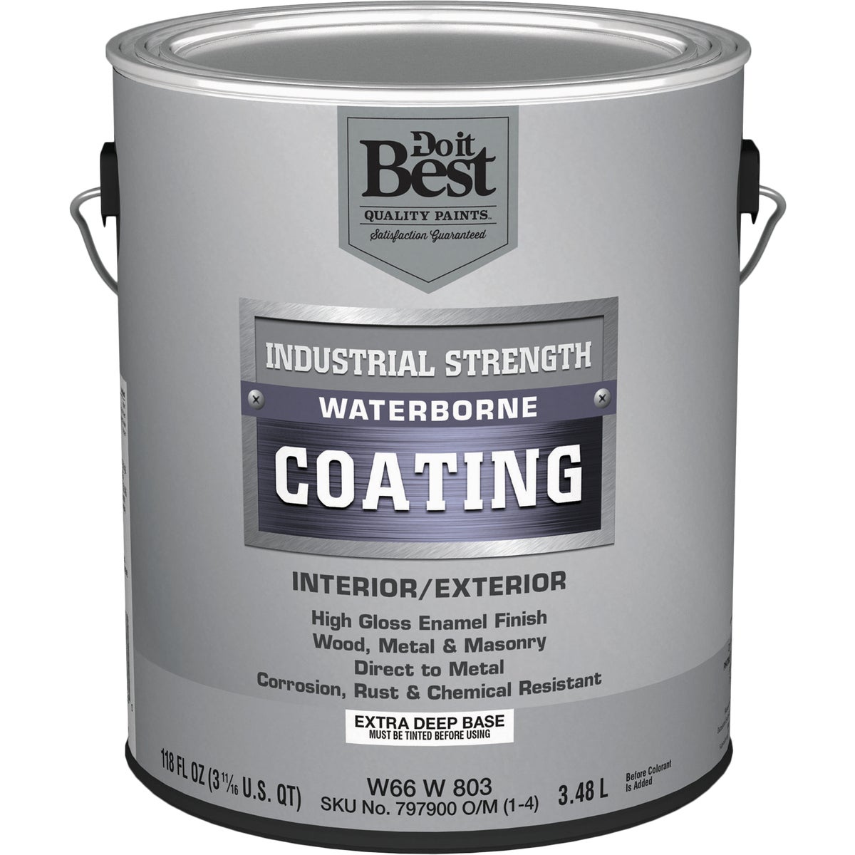 Do it Best Extra Deep Base Waterborne Industrial Enamel, 1 Gal.