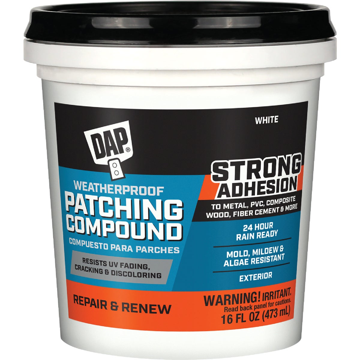 Dap Platinum Patch 16 Oz. Advanced Interior/Exterior Spackling Filler