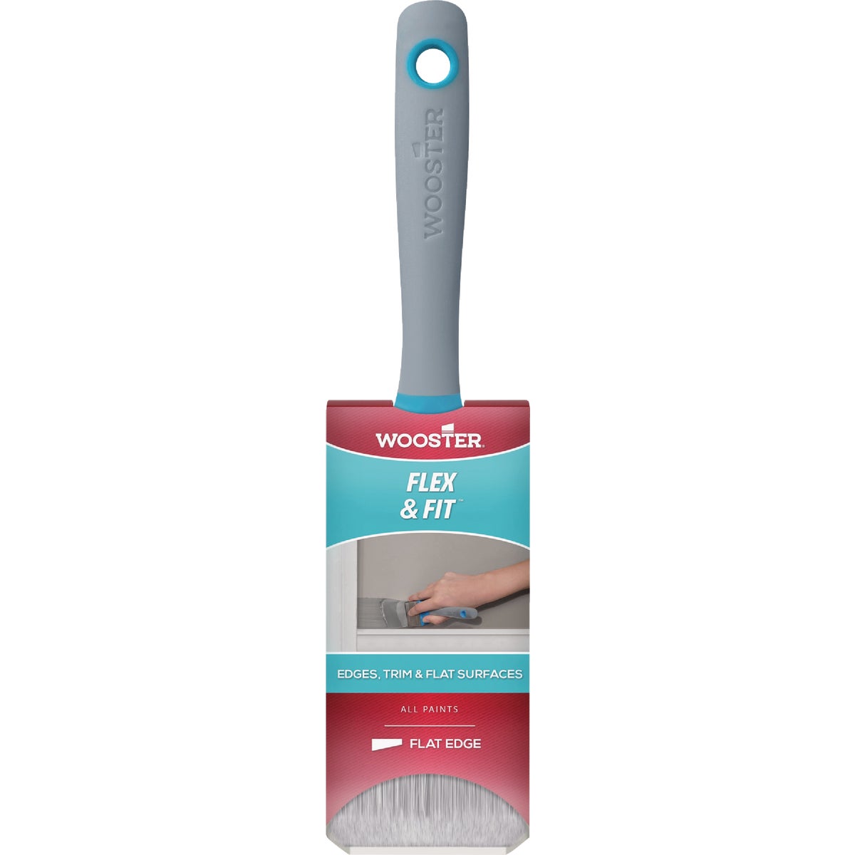 Wooster Flex & Fit Flat Edge Bristle Paint Brush