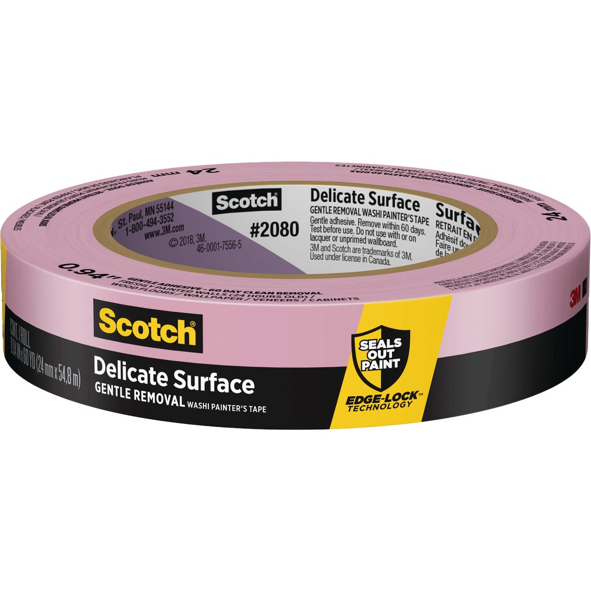 3M Scotch 0.94 In. x 60 Yd. Delicate Surface Painter's Tape