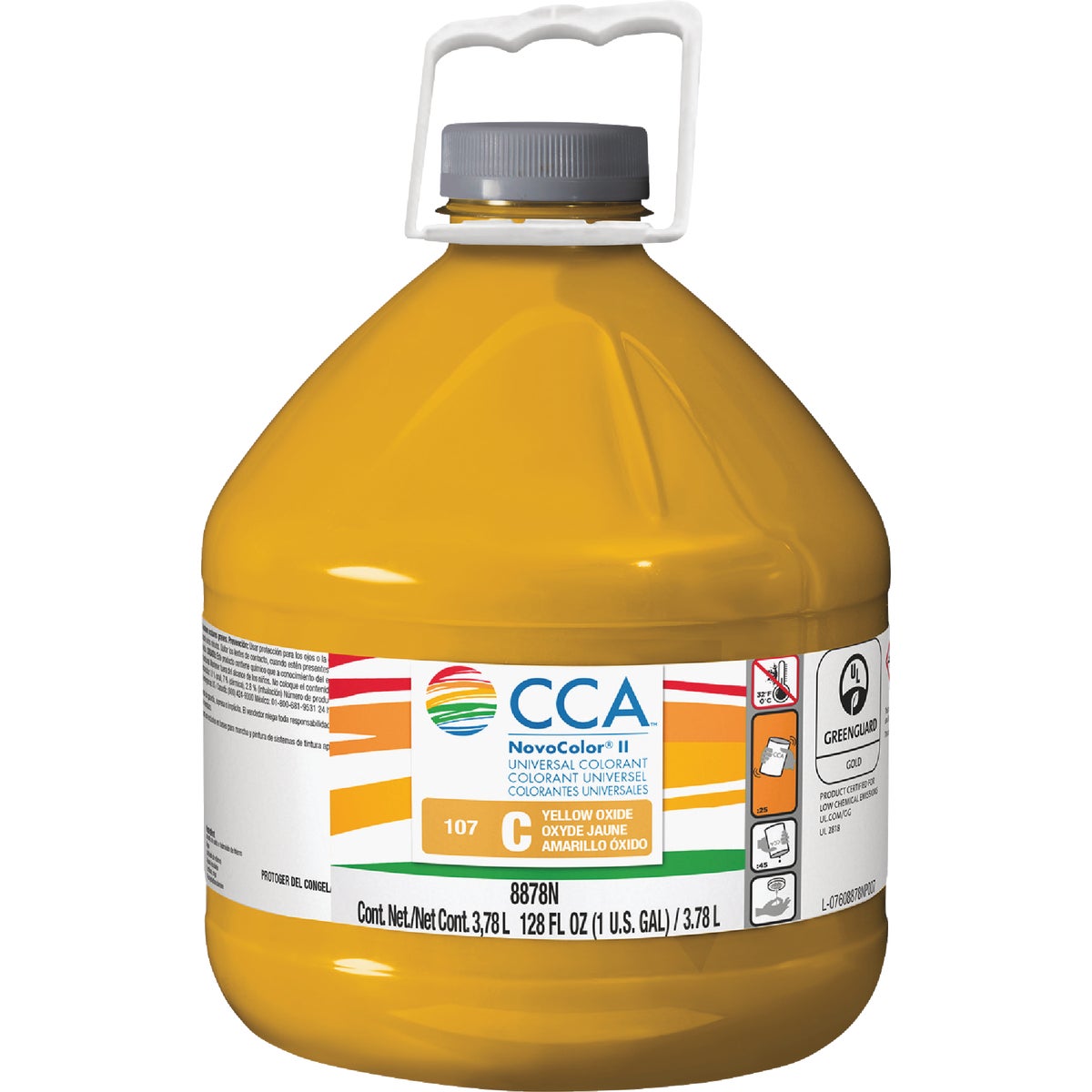 Valspar NovoColor II C Paint Colorant, Yellow Oxide, 1 Gal.