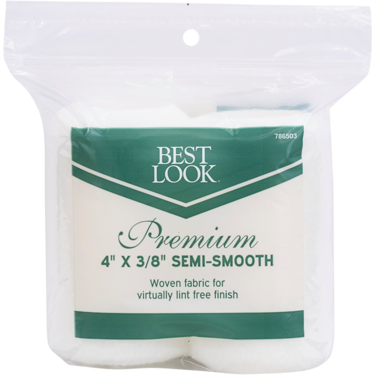 Best Look 4 In. x 3/8 In. Premium Woven Trim Roller (2-Pack)