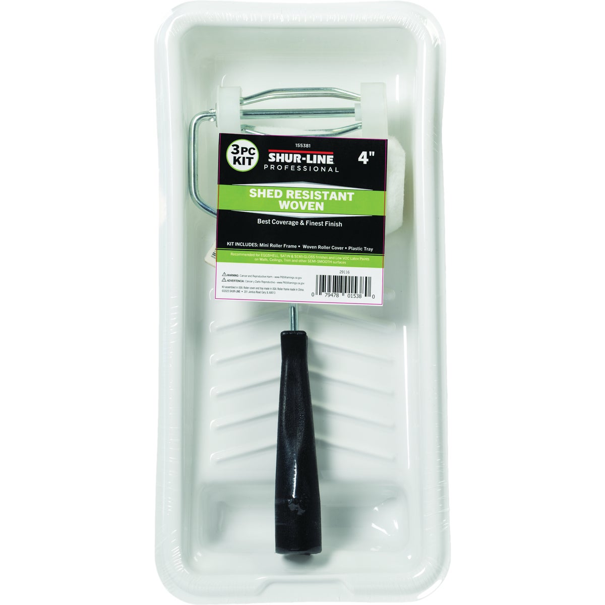 Shur-Line Professional Woven Roller & Tray Set (3-Piece)