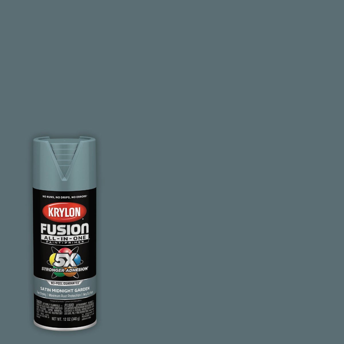 Krylon Fusion All-In-One 12 Oz. Satin Spray Paint, Midnight Garden