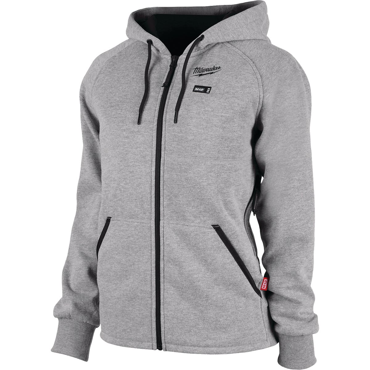 Milwaukee M12 Women's Gray Cordless Heated Hoodie Kit, XL