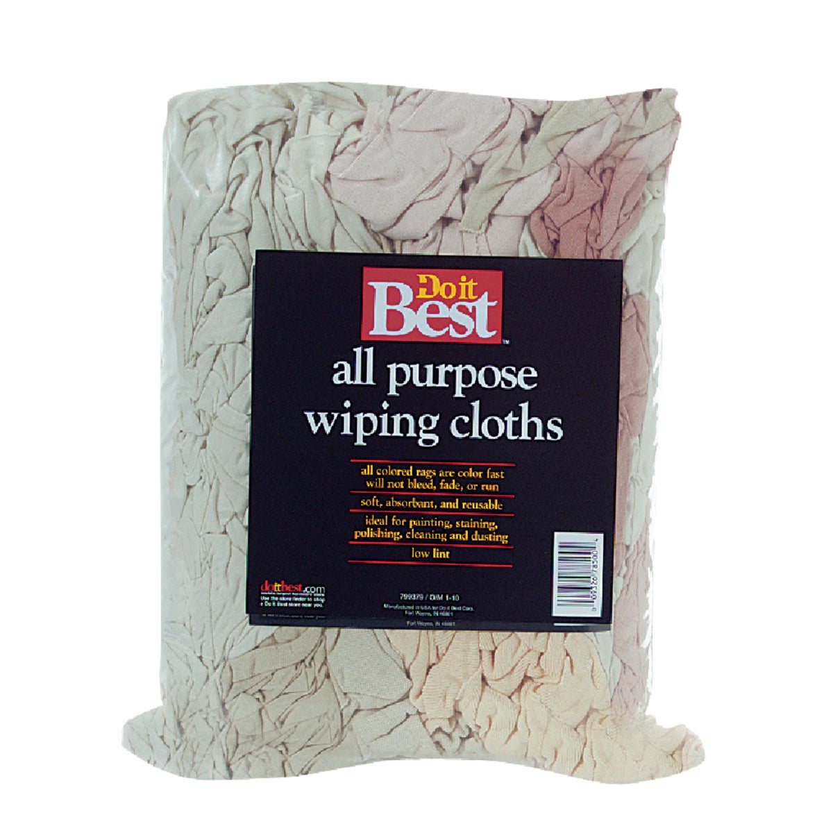 Do it Best 4 Lb. Block of Colored Rags