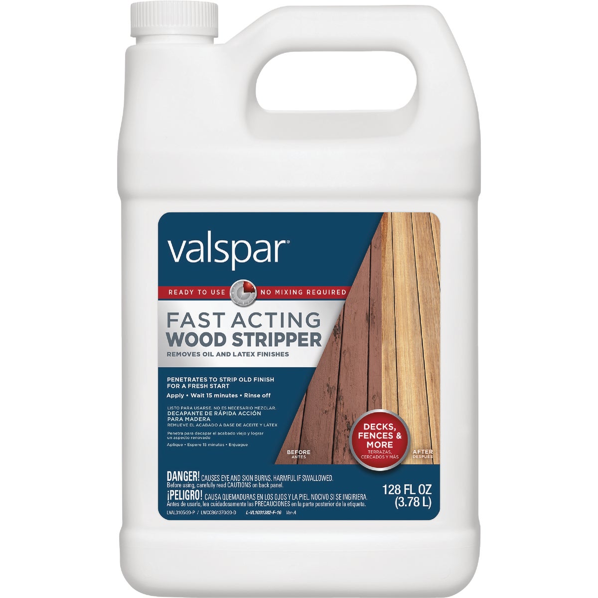 Valspar 1 Gal. Fast Acting Wood Stripper