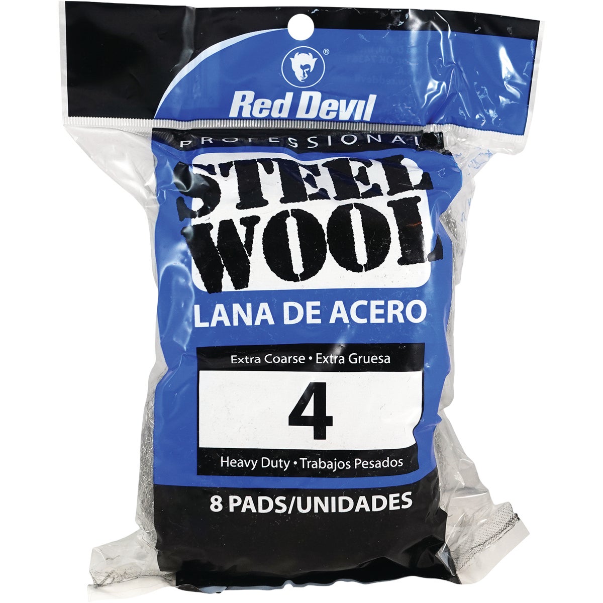 Red Devil #4 Steel Wool (8-Pack)