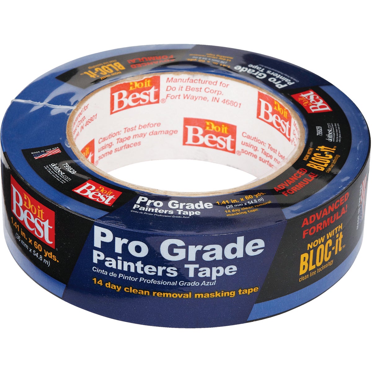 Do it Best Pro Grade 1.41 In. x 60 Yd. Blue Painter's Masking Tape