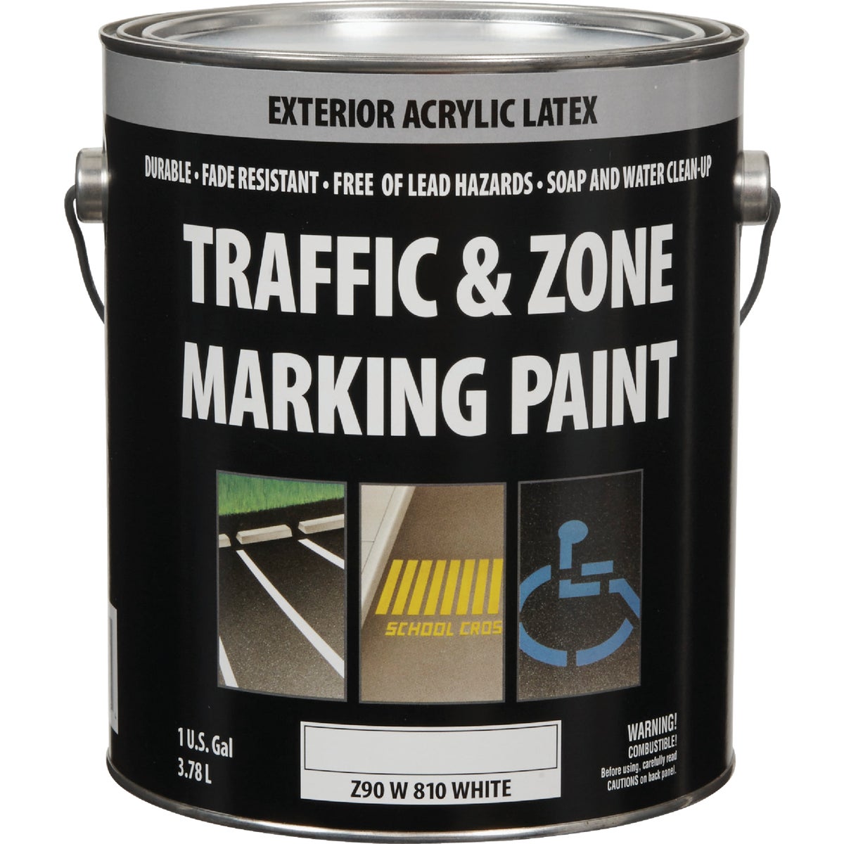 WHT LATEX TRAFFIC PAINT