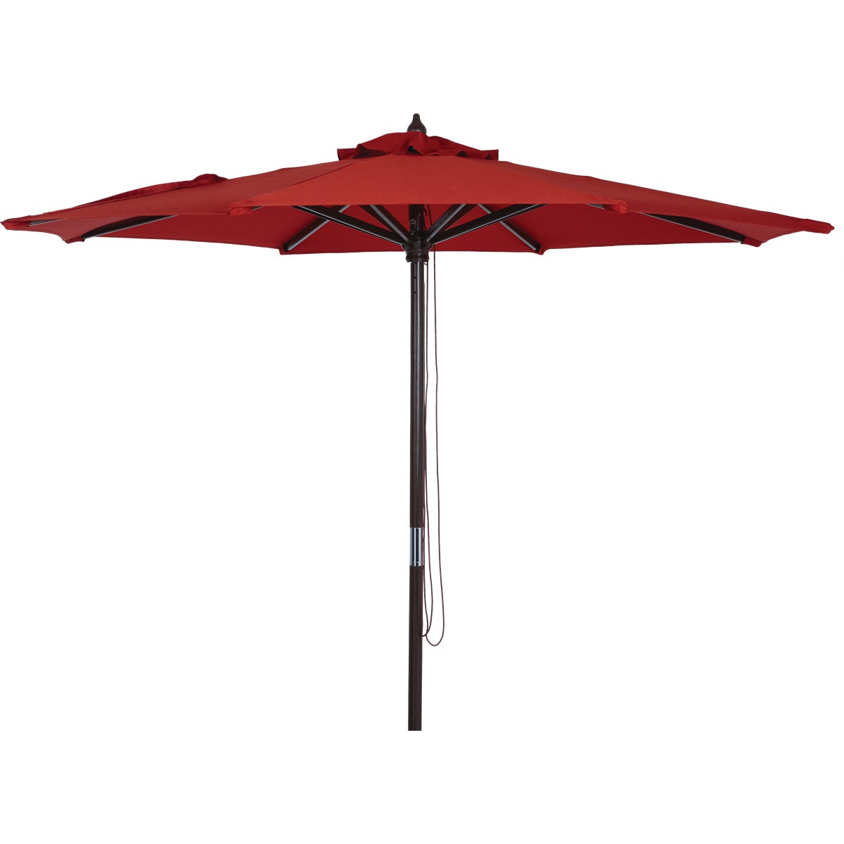 9′ RED MARKET UMBRELLA