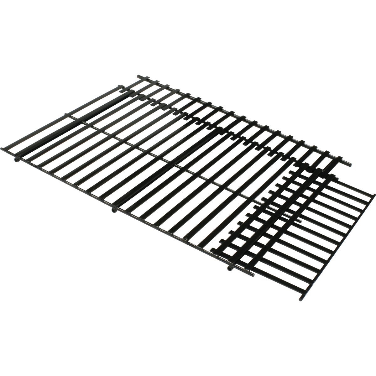 GrillPro 21-1/2 In. to 24-1/2 In. W. x 13-1/2 In. to 16-1/2 In. D. Porcelain-Coated Steel Universal Adjustable Grill Grate