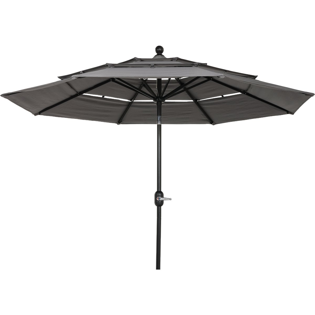 3 TIER SMK GRAY UMBRELLA