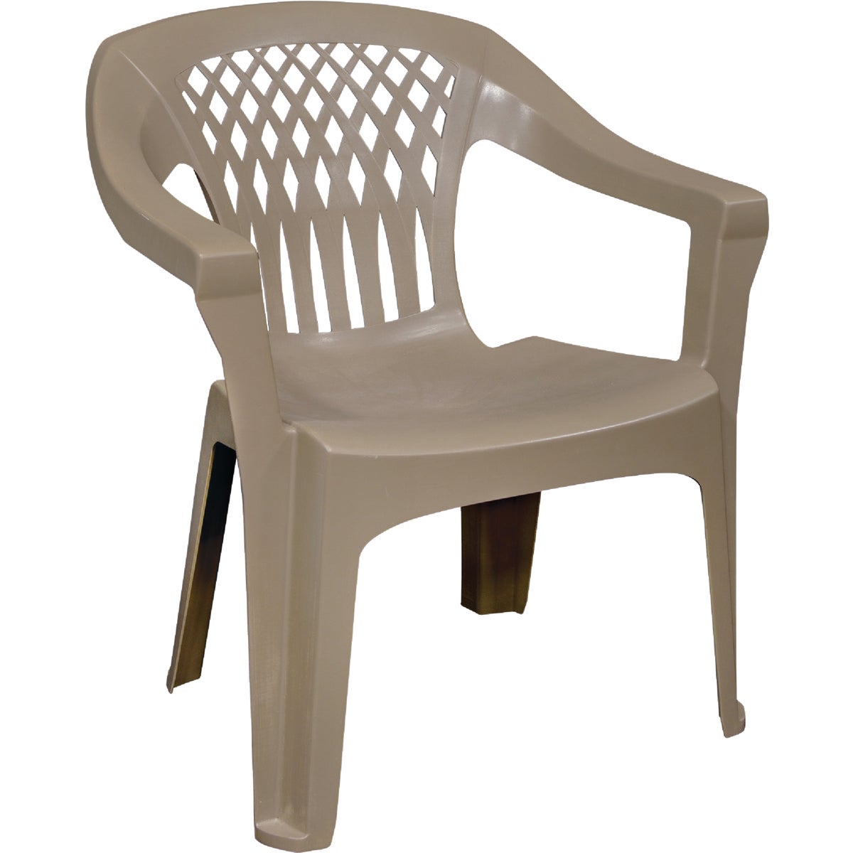 Adams Big Easy Portobello Resin Stackable Chair