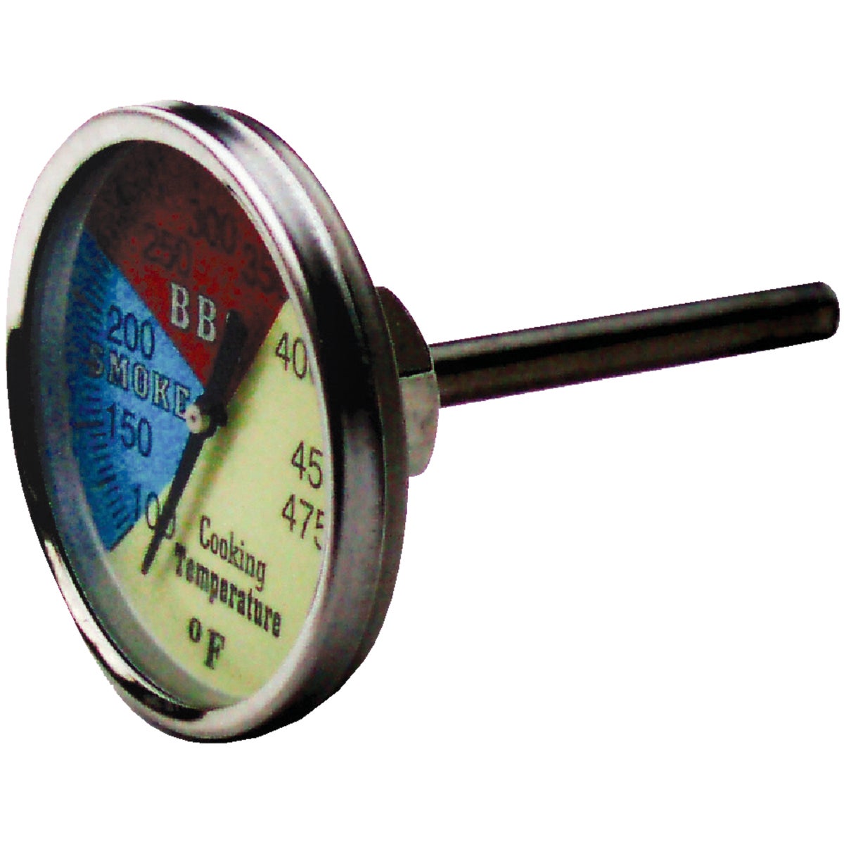Old Smokey Products Analog 2 In. Stainless Steel Temperature Gauge Thermometer