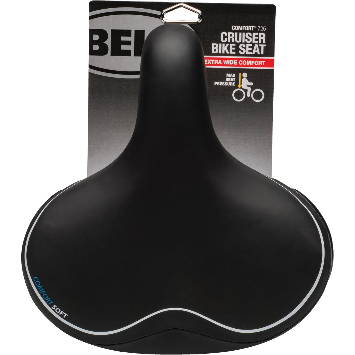 Bell Flex Gel Memory Foam Black Saddle Bicycle Seat