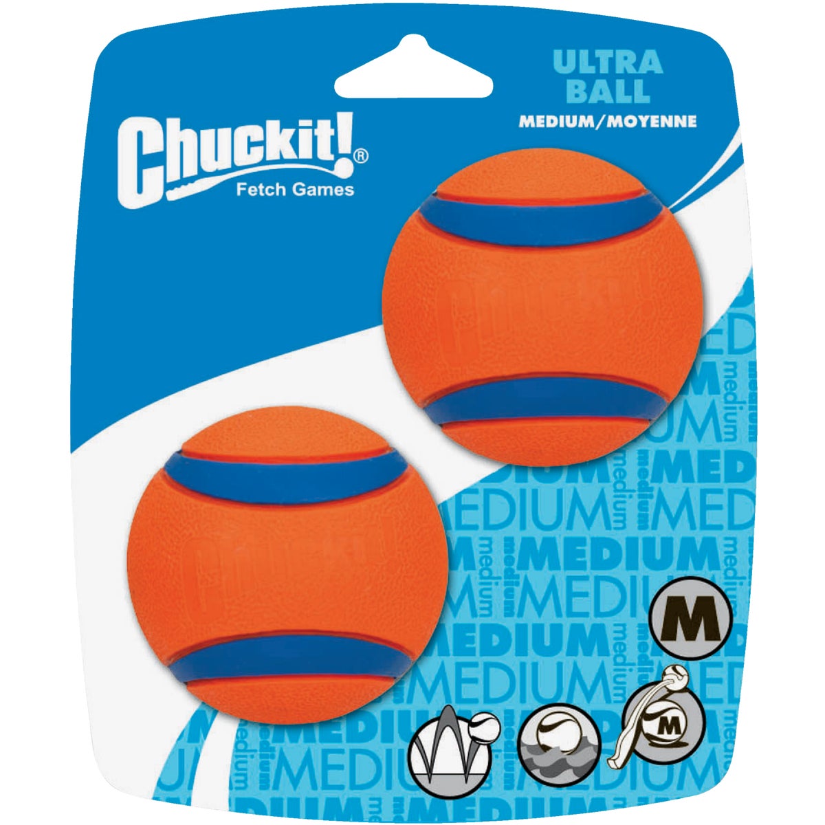 MED ULTRA 2 PK BALL SS