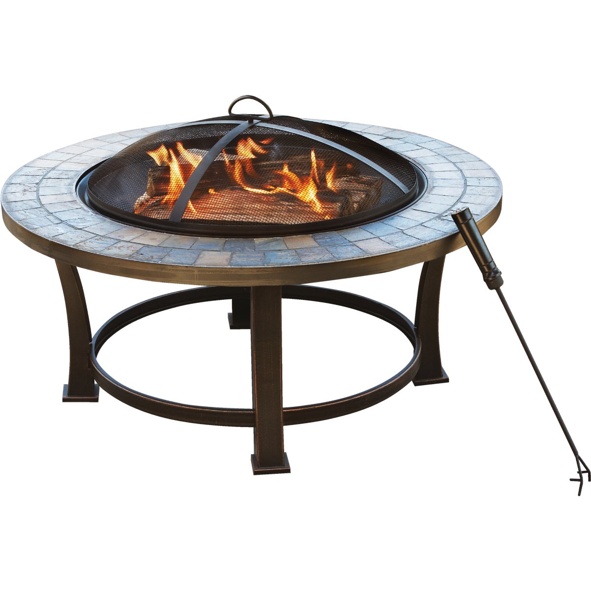 34″ SLATE FIRE PIT