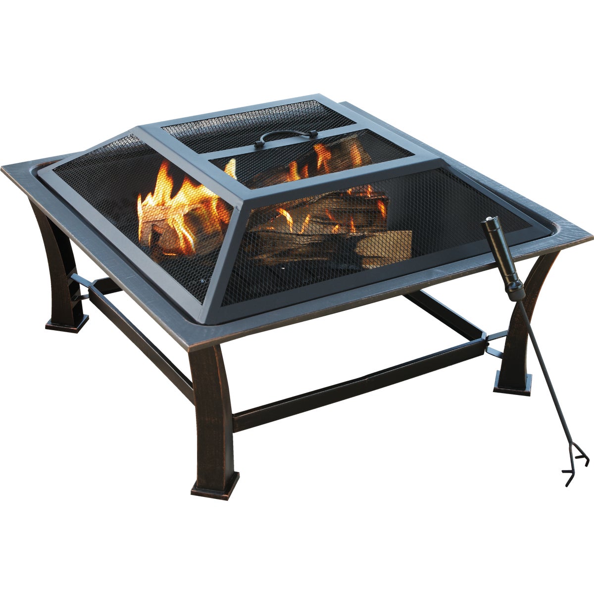 30″ SQUARE FIRE PIT