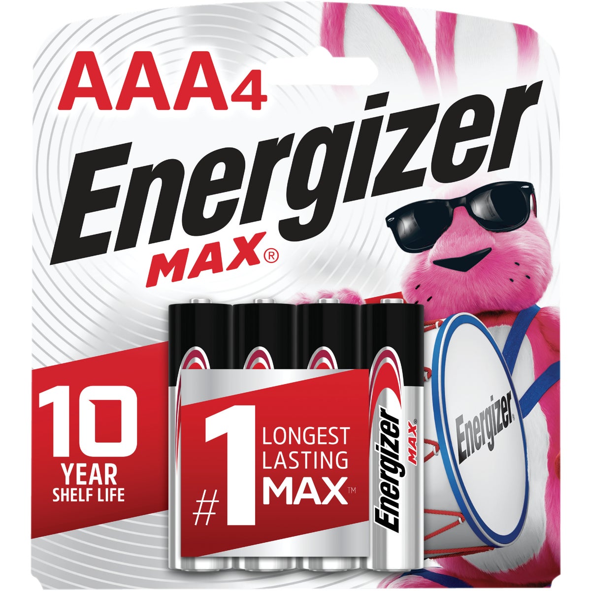 Energizer Max AAA Alkaline Battery (4-Pack)