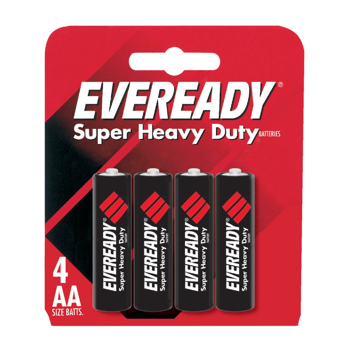 4PK AA H/DUTY BATTERY