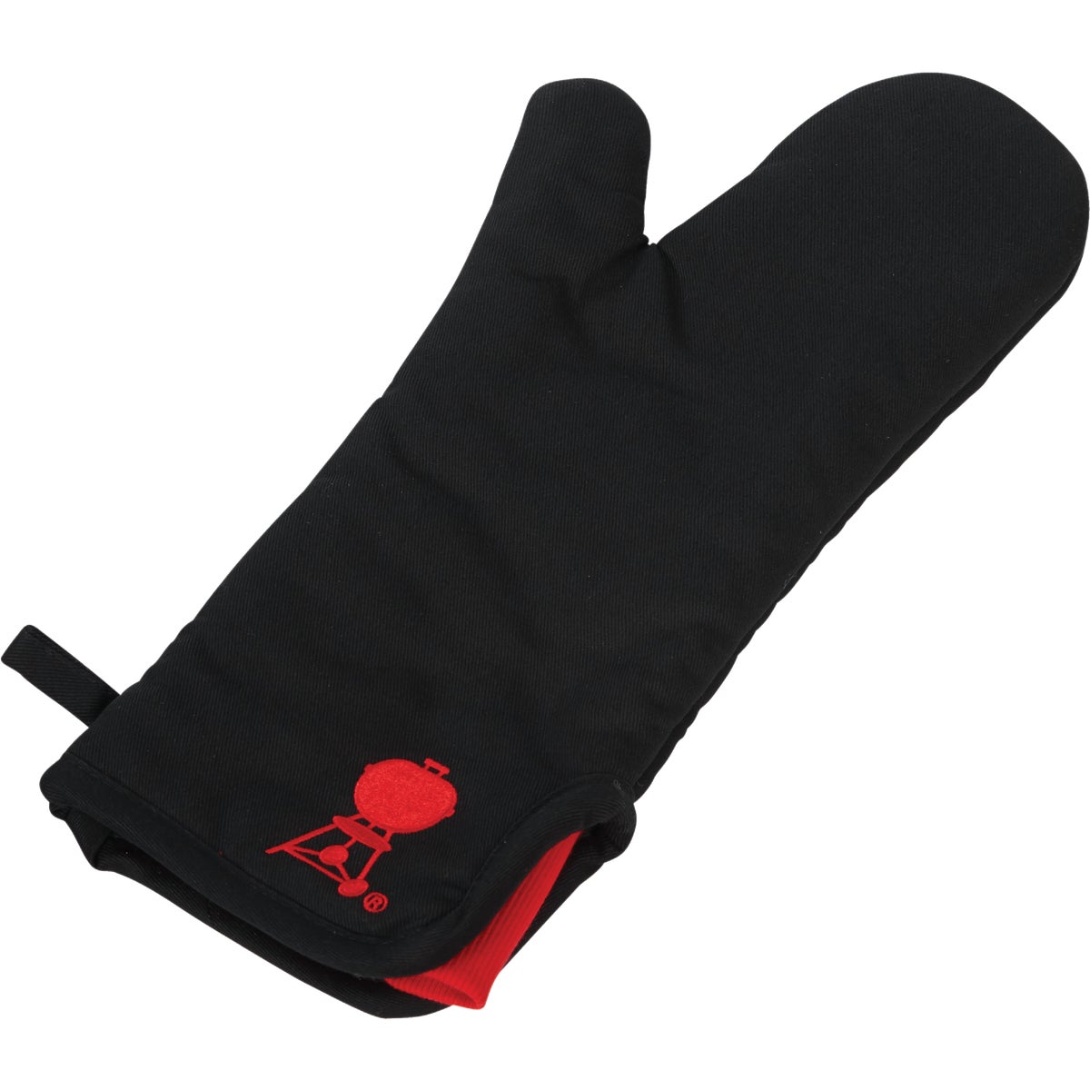 Weber 15.5 In. Black Cotton Barbeque Mitt