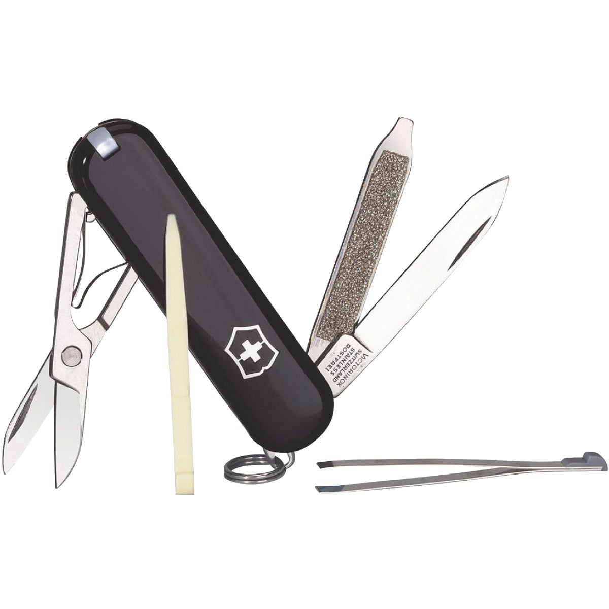 Victorinox Classic 7-Function 2-1/4 In. Black Swiss Army Knife