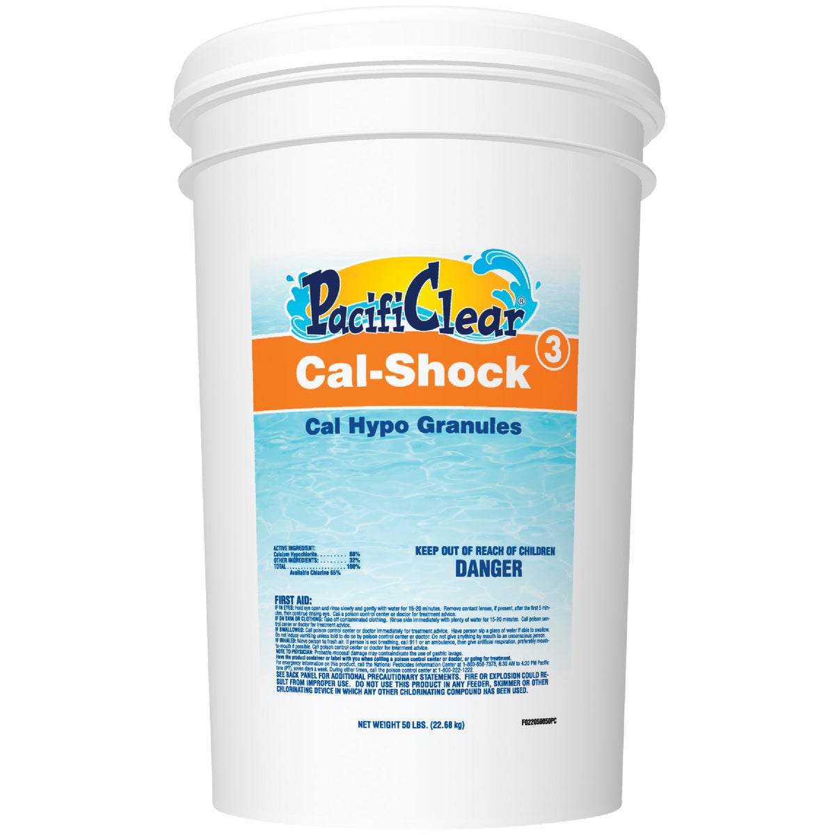 50LB CAL SHOCK CHLORINE