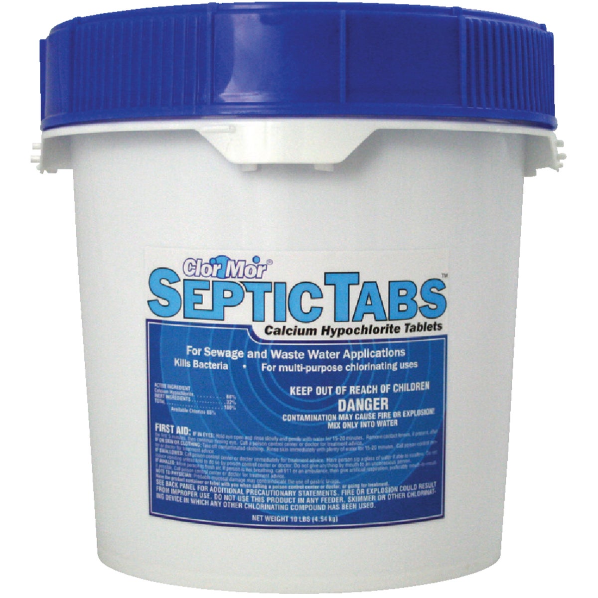 10LB SEPTIC TAB CHLORINE