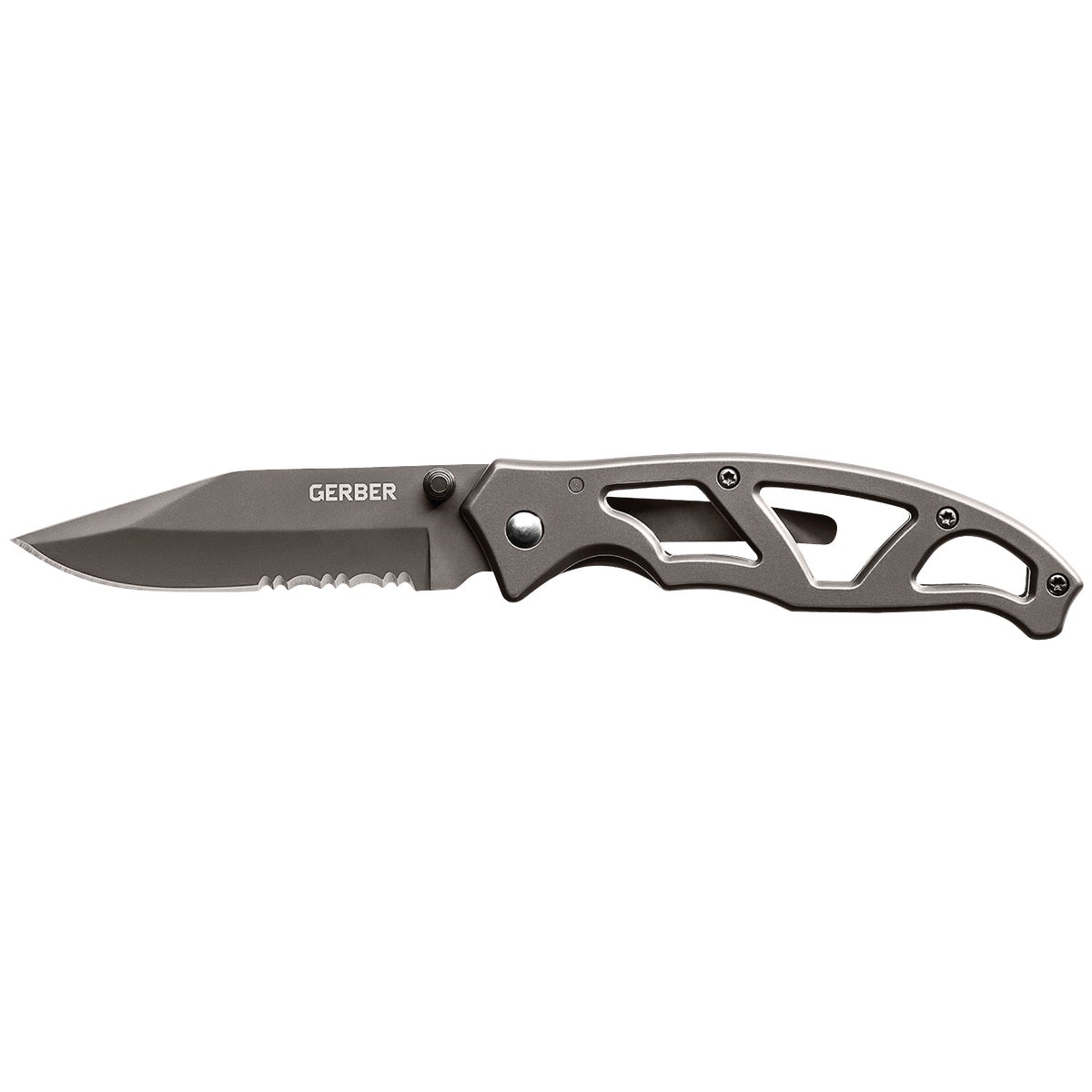 SERRATED PARAFRAME KNIFE