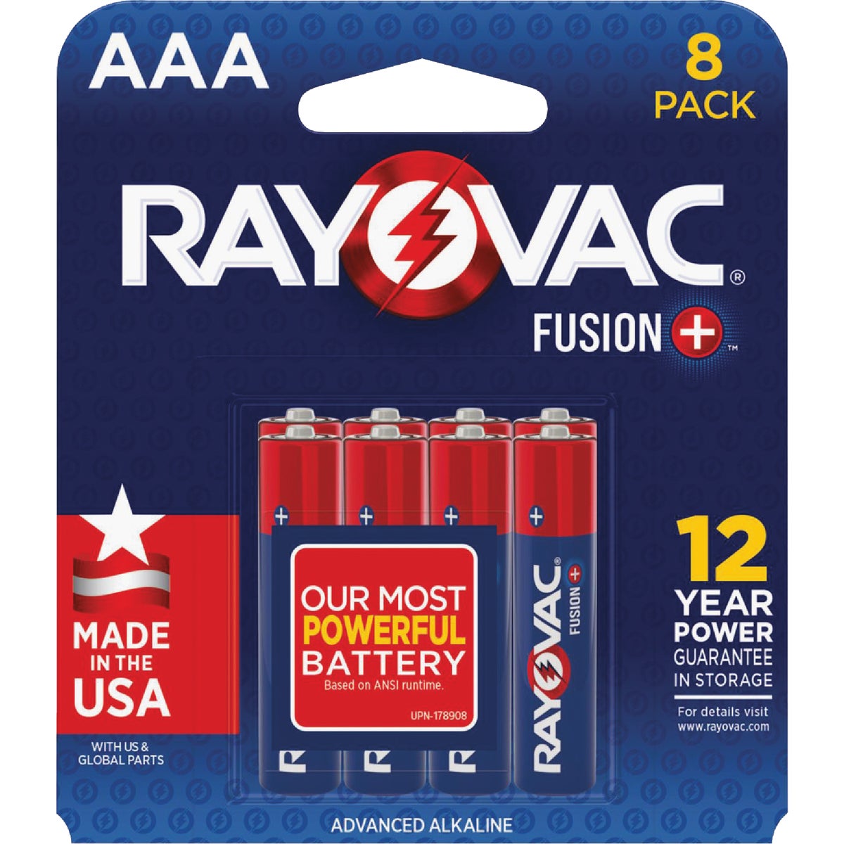 8PK AAA FUSION BATTERY