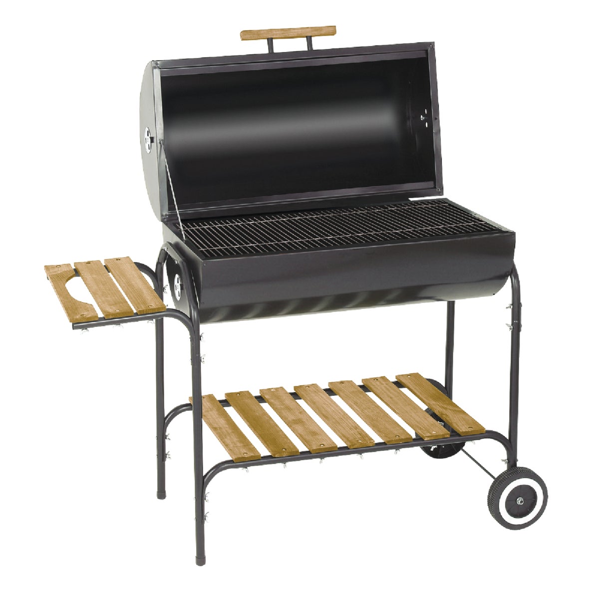 16″ BARREL CHRCOAL GRILL