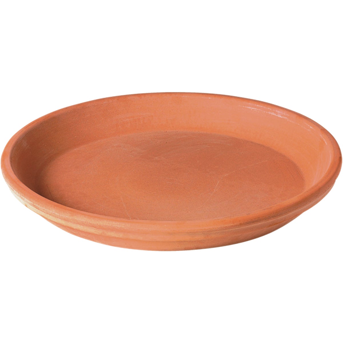 Ceramo 4 In. White Basalt Clay Standard Flower Pot Saucer