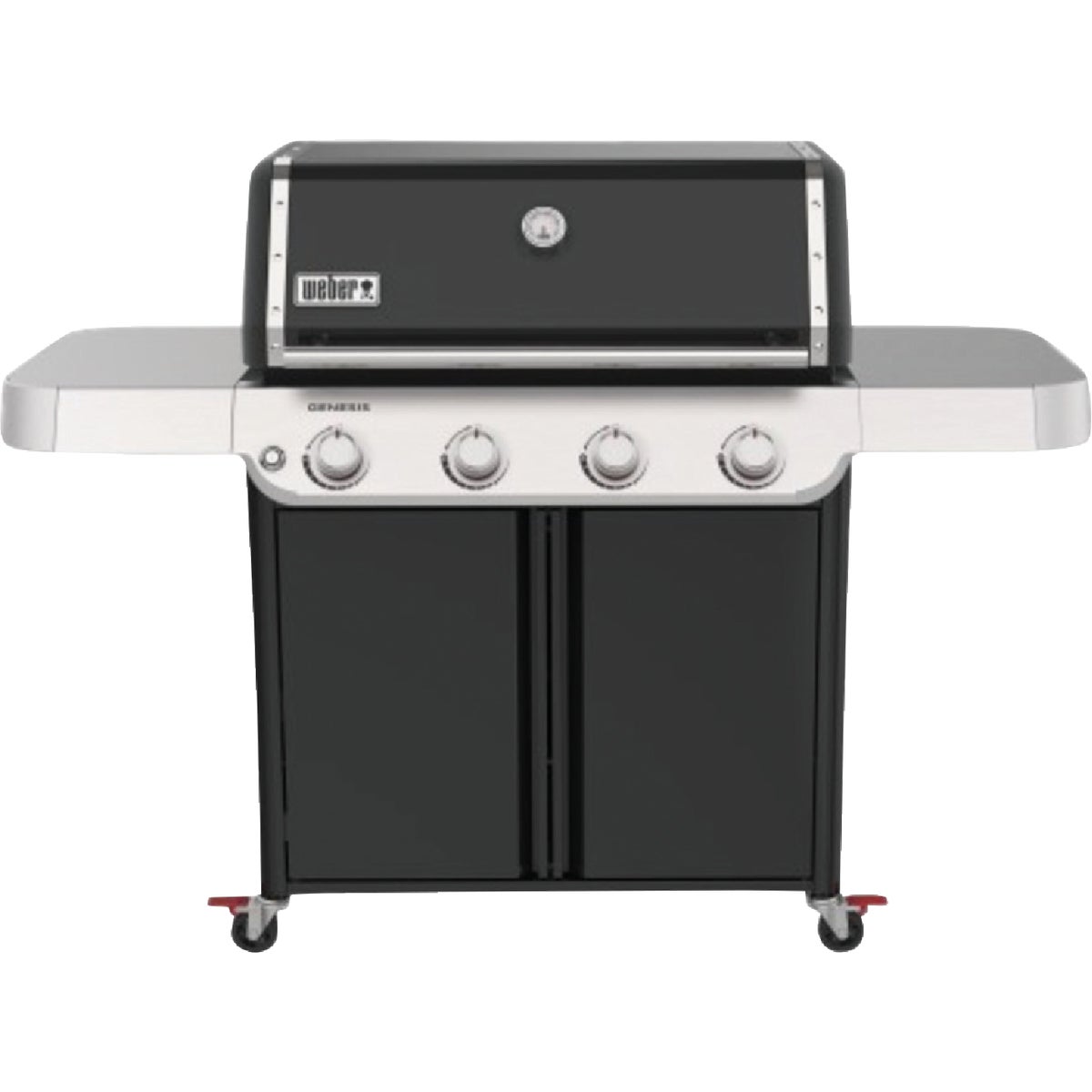 Weber Genesis E-415 4-Burner Liquid Propane Gas Grill, Black
