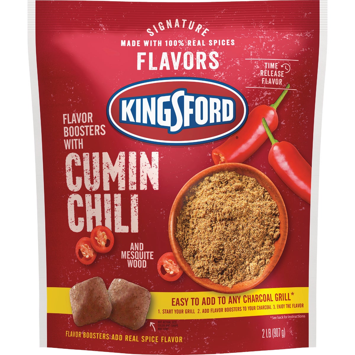 Kingsford Signature Flavors 2 Lb. Cumin Chili Charcoal Flavor Booster