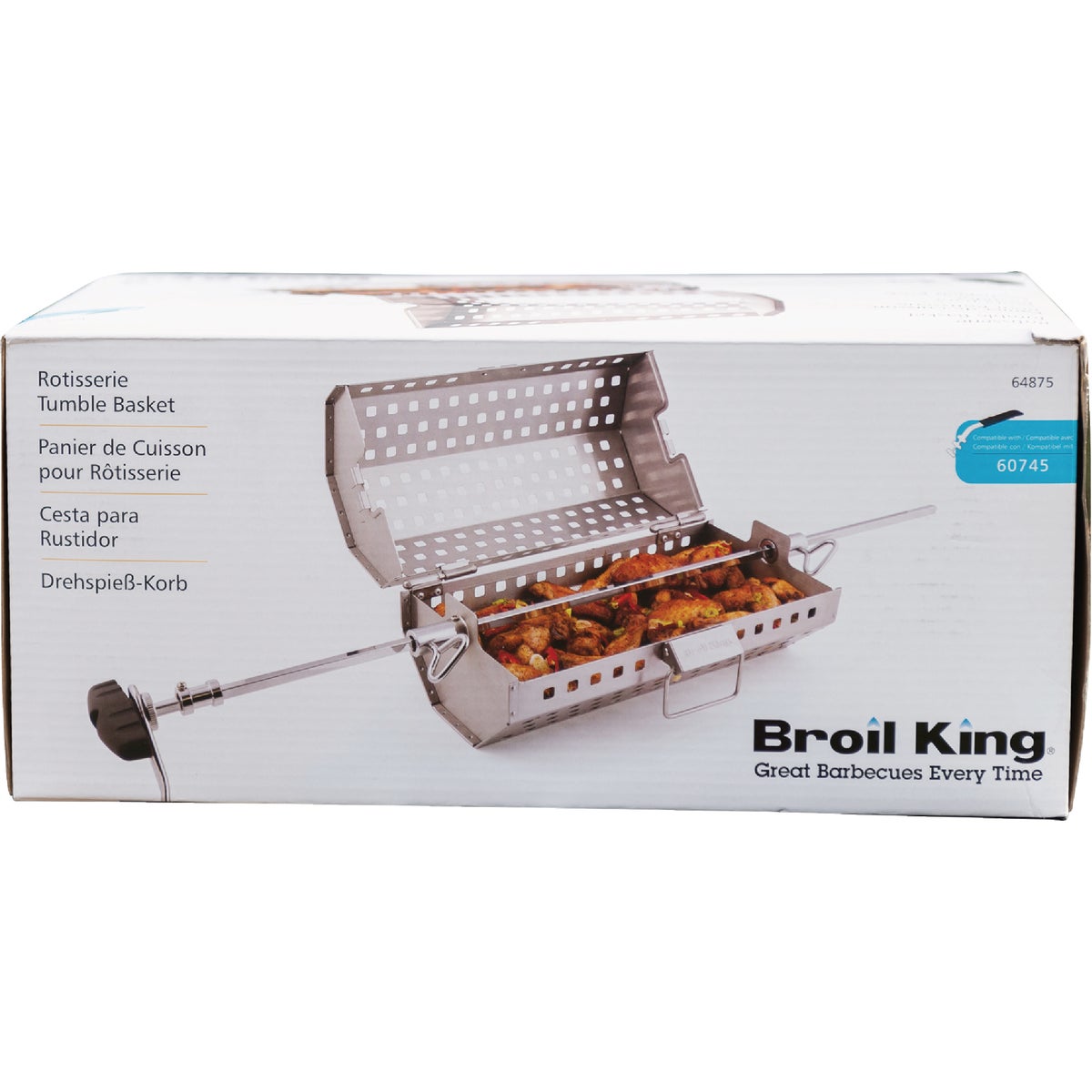 Broil King Stainless Steel Rotisserie Tumble Basket