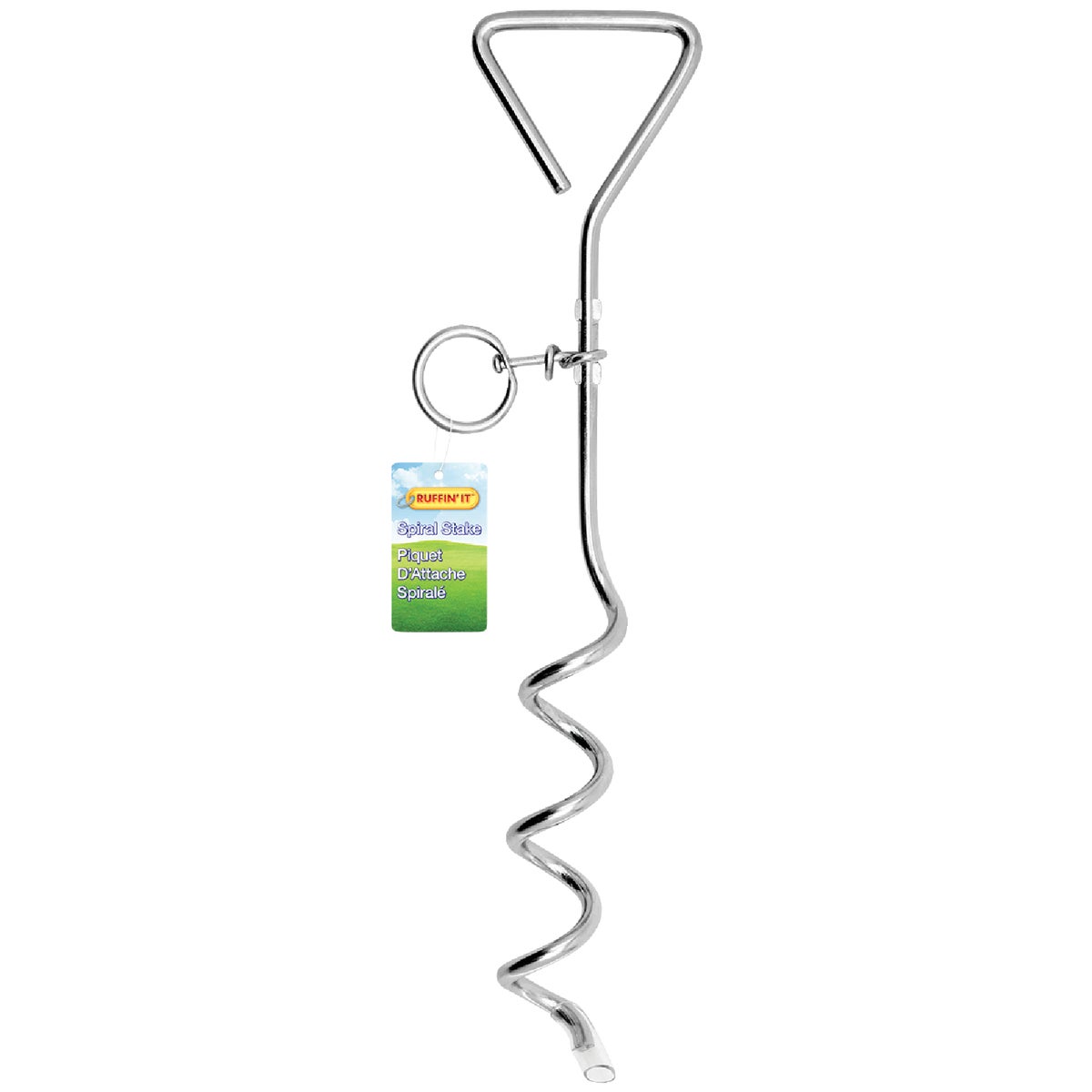 CORKSCREW TIE-OUT STAKE