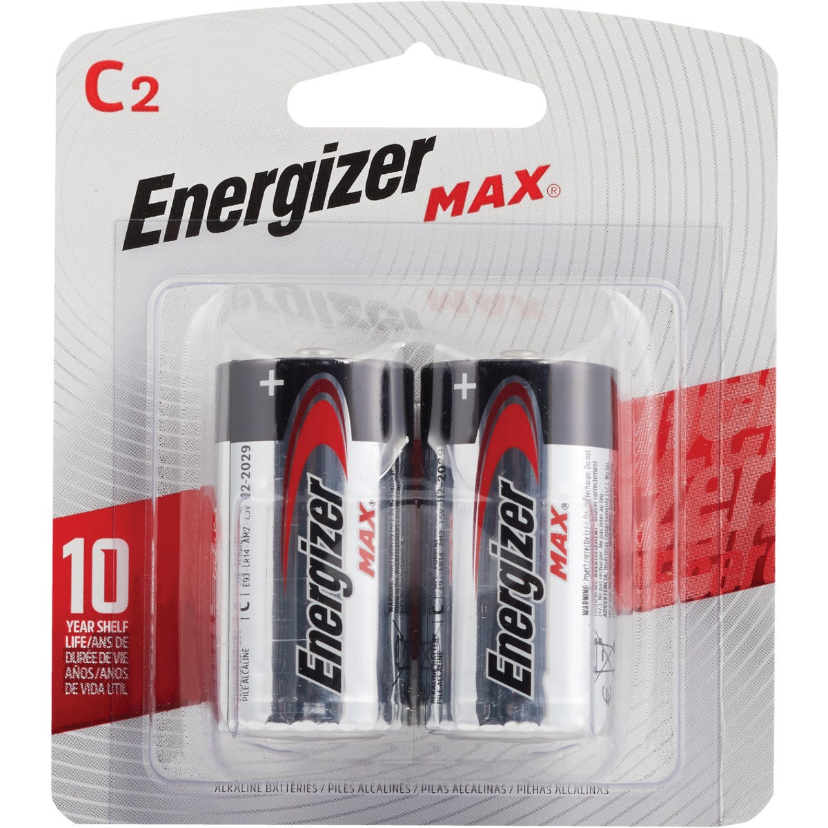 Energizer Max C Alkaline Battery (2-Pack)