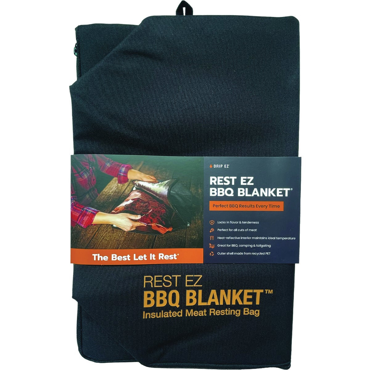 Drip EZ Black Insulated Meat Resting Bag